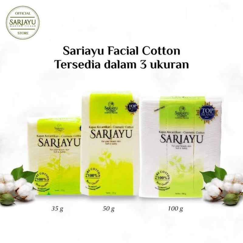 Sariayu Kapas  - kapas kecantikan - kapas Sariayu