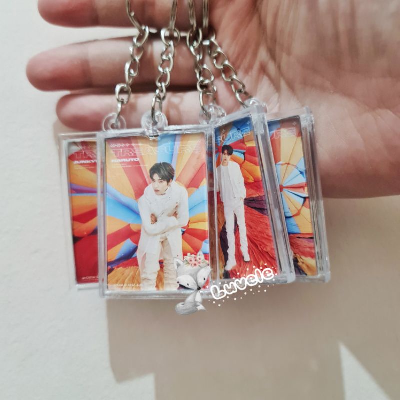 TREASURE The Second Step Chapter One Acrylic Clear Keychain Gantungan Kunci Akrilik (BACA DESKRIPSI)