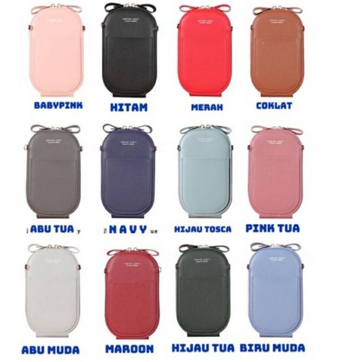 Sangat Nyaman.. Tas Slempang Wanita Hp Mika Forever Young - Slingbag Wanita Bahan Minisso Premium