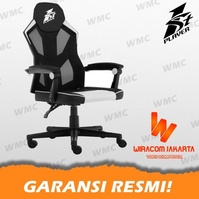 1StPlayer P01 White - Kursi Gaming Chair