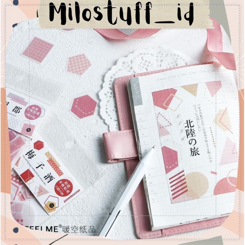 

40 Pcs Sticker Deco Motif Untuk Planner DIY Scrapbook--MS0309