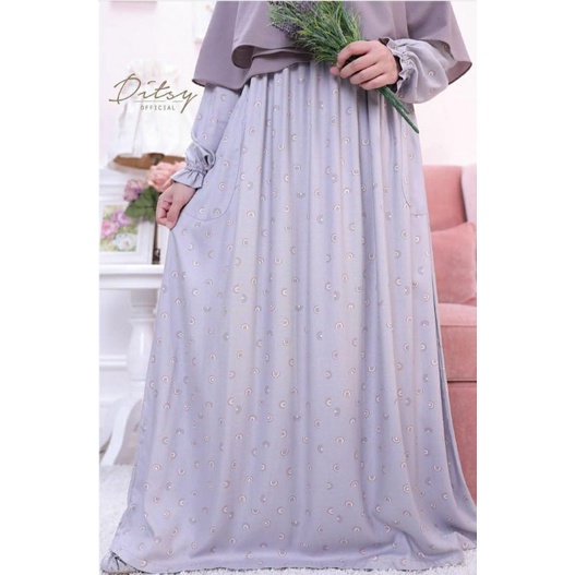 Rainbow Grey ditsy 2juni