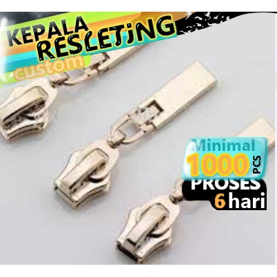 PABRIK KEPALA RESLETING / KEPALA SLETING KARET CUSTOM UNTUK AKSESORIS ZIPPER PULLER BERBAGAI BENTUK 