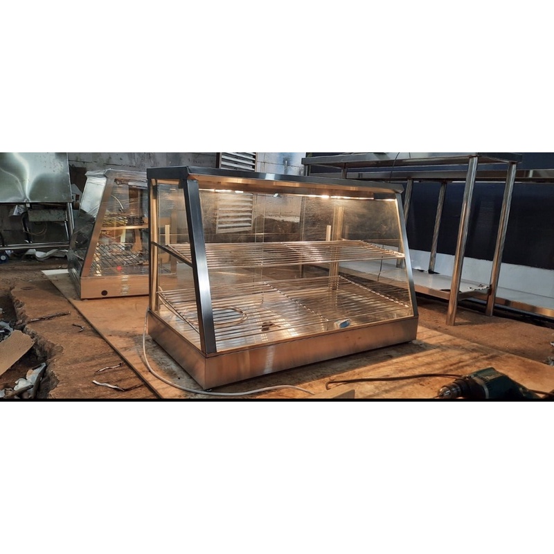 SHOWCASE WARMER FRIED CHICKEN ETALASE AYAM GORENG TYPE 95