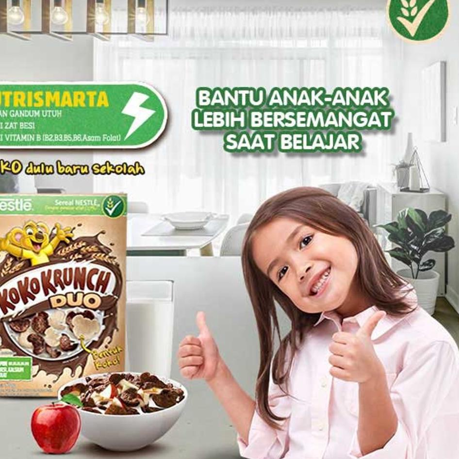 

READY Nestle KOKO KRUNCH Duo Sarapan Sereal Coklat 330g Gratis KOKO KRUNCH Sereal Bar sale