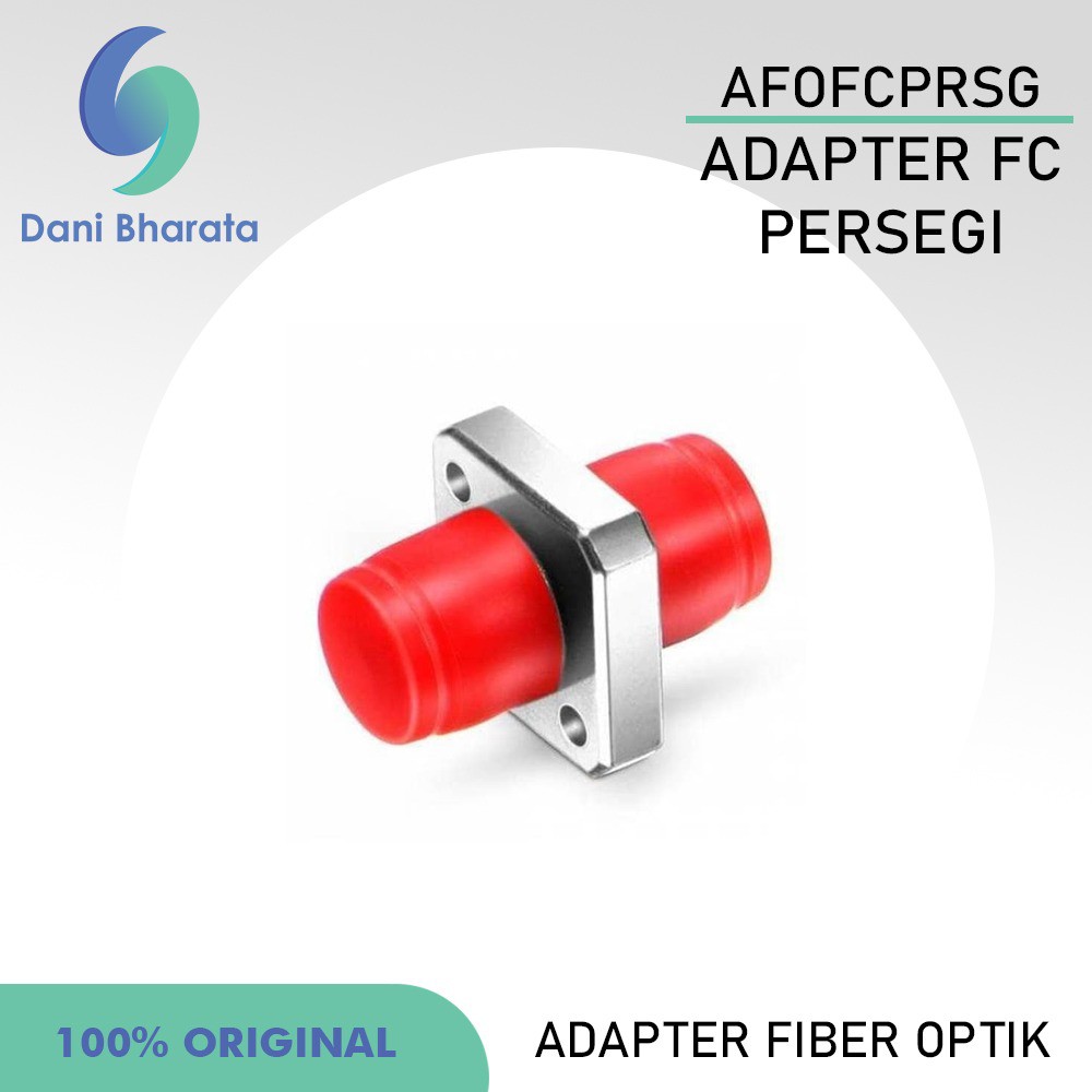 Adapter Connector Fiber Optik Multi Mode FC [𝗛𝗶𝗴𝗵 𝗤𝘂𝗮𝗹𝗶𝘁𝘆]