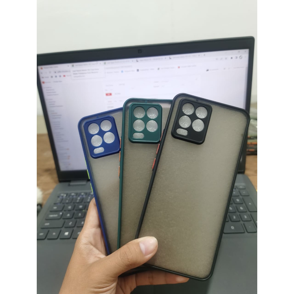 REALME 8 Case Dove Matte Transparan Fuze Macaron
