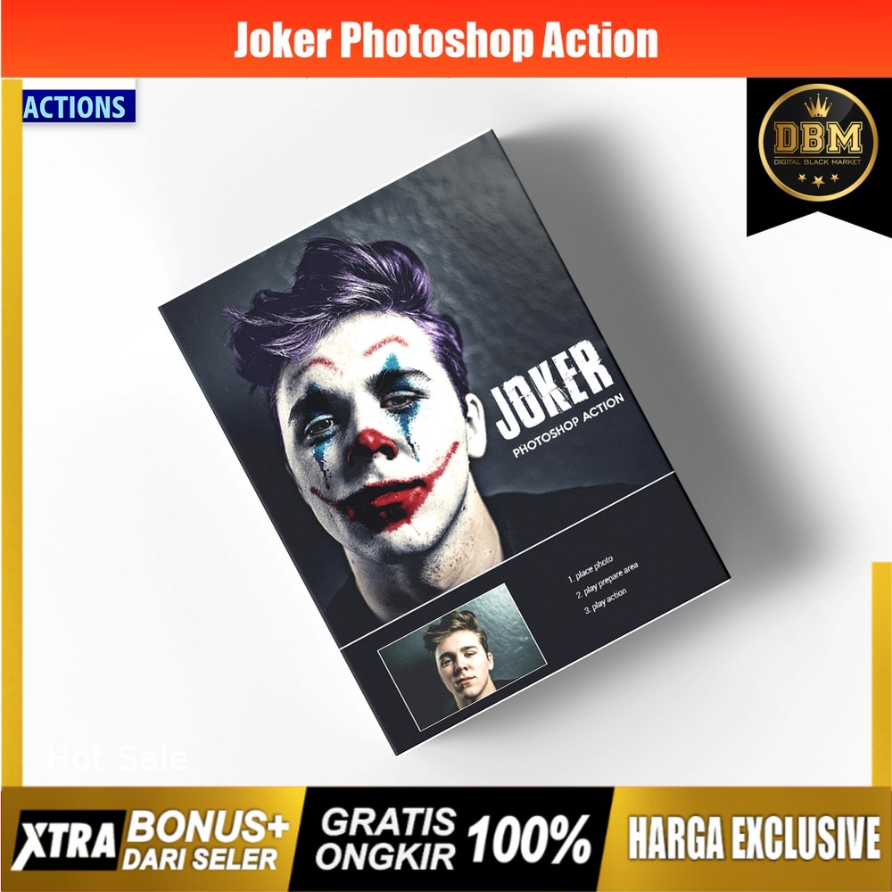 Joker Photoshop Action