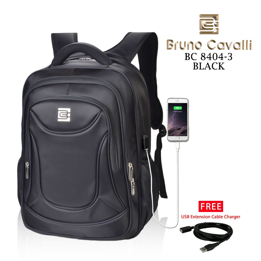 Ransel BRUNO CAVALLI BC8404-3 ransel laptop ransel pakaian ransel sekolah ranselkerja ransel dokumen