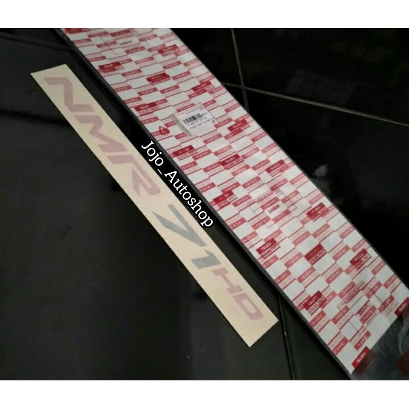 Sticker NMR 71 HD ORI ISUZU ELF NMR 71