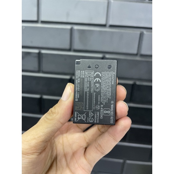 BATERAI CANON LP-E17 ORIGINAL / CANON LP-E12 ORIGINAL - FOR CANON eps rp canon rp EOS M3 M6 M5 200D 