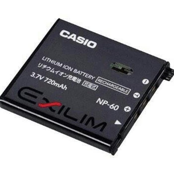 Baterai Batere Battery Casio Np-60 Exilim Ex-S10/Ex-Z80/Ex-S80/Ex-Z9