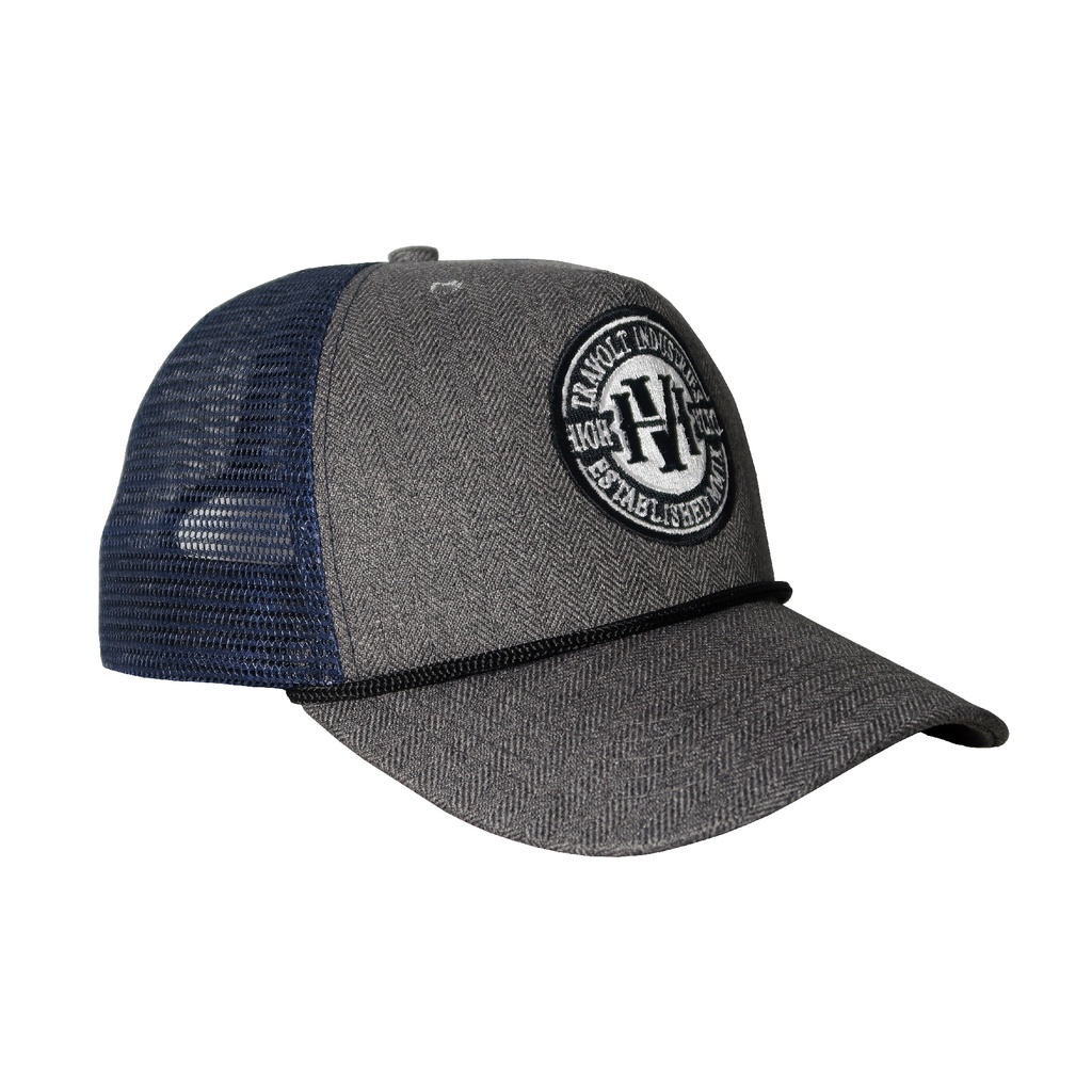 Trucker Hat - Travolt - Noken - Grey - Abu - Topi Jaring - Hat