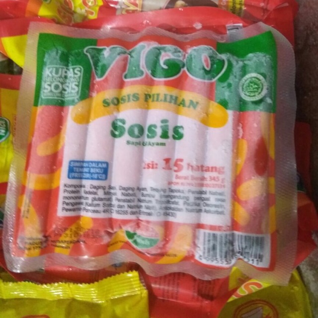 

Vigo sosis ayam dan sapi 340gr