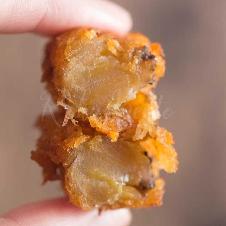 Banana Nugget 1/2KG Roku Bento Homemade Pisang Kepok Crispy Tinggal Goreng 500 Gram