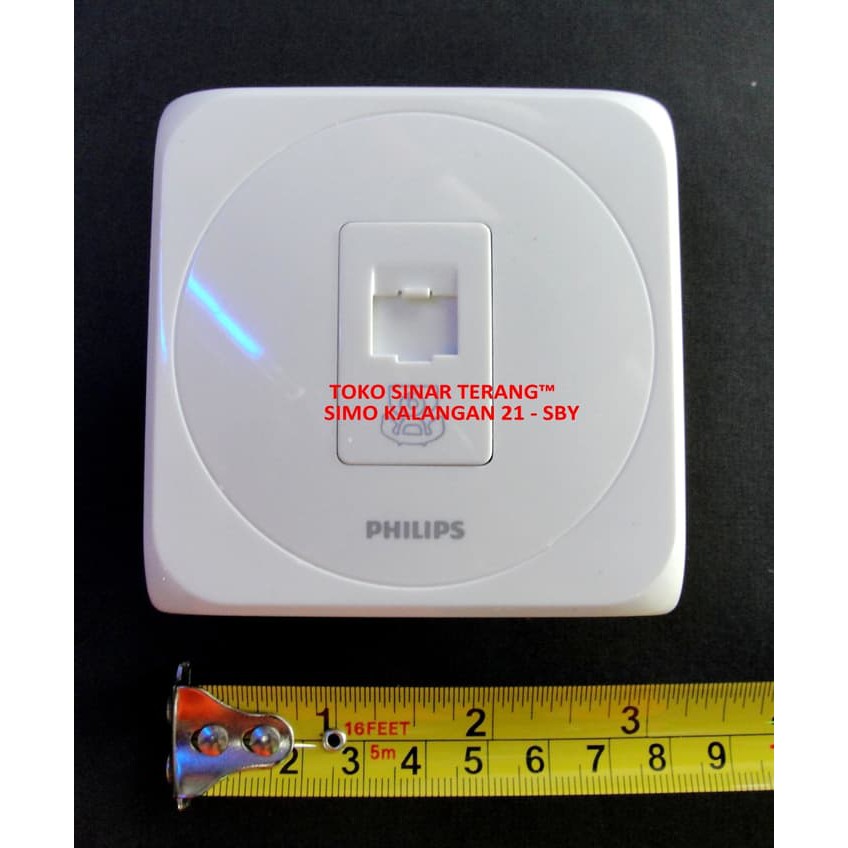 IB/ Inbow Dinding Slot/ Saklar/Jack Telpon/Telepon Merk PHILIPS SIMPLY