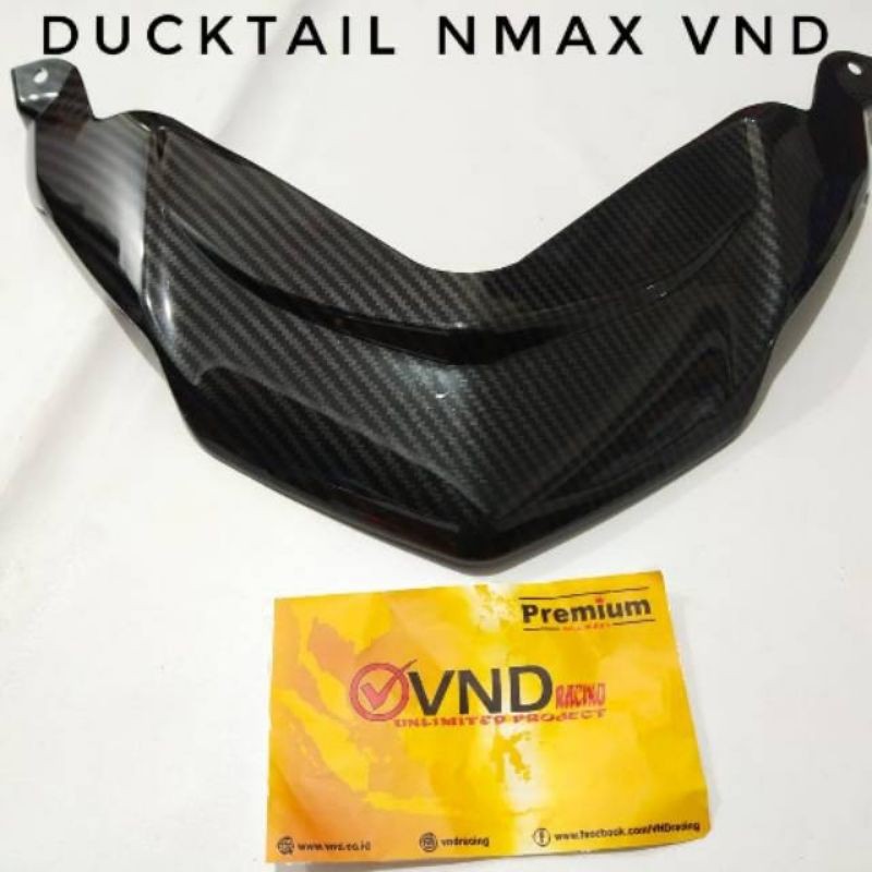 COVER TOPI LAMPU STOP NMAX LAMA DUCKTRAIL