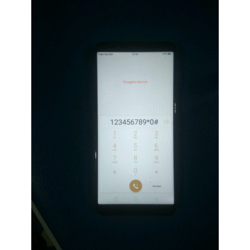 lcd ts+frame original copotan oppo a83