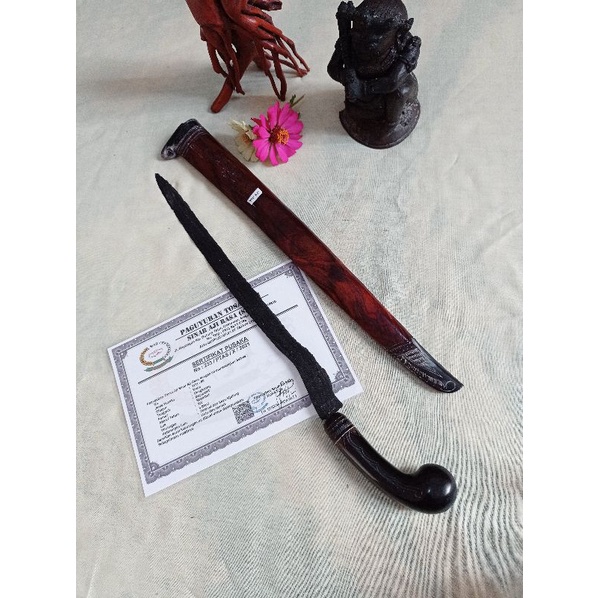Keris cengkrong sepuh unik era Mojopahit asli