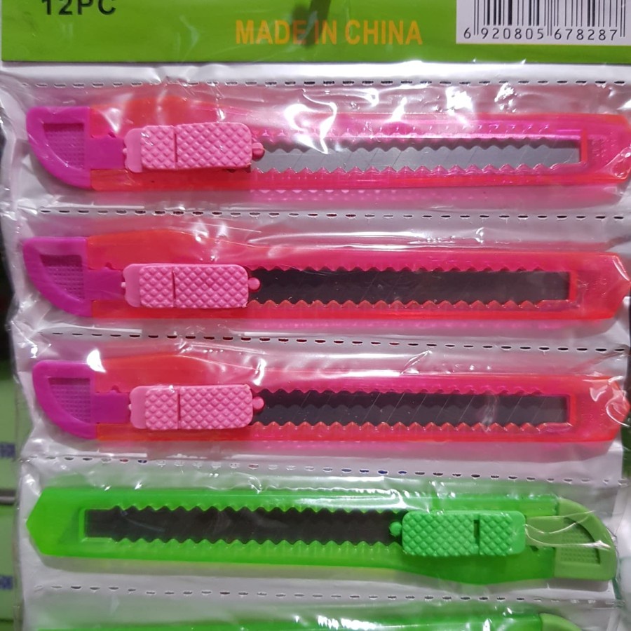 

Cutter Renteng kecil NAKAYA isi 12 pcs Murah Berkualitas