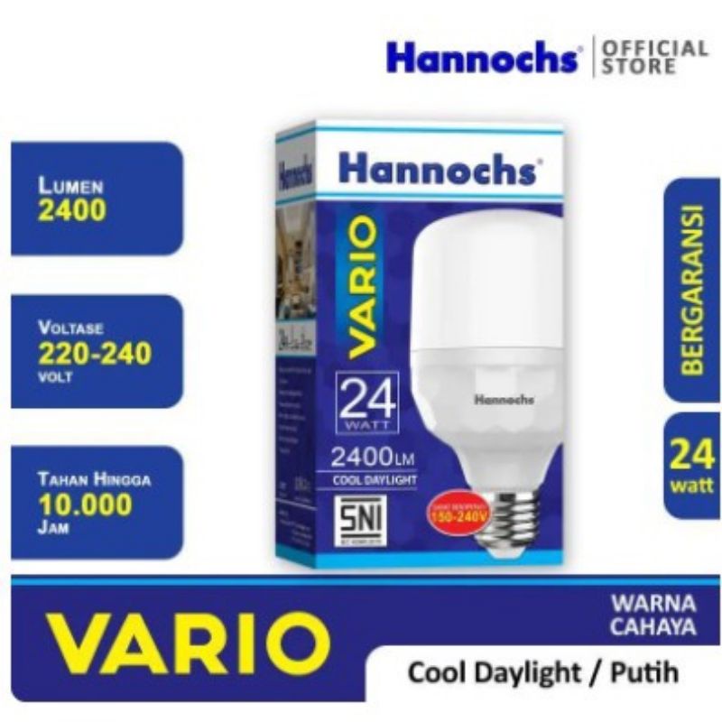 Hannochs Lampu Bohlam LED Vario 22 Watt / Hannochs Led Vario 22W