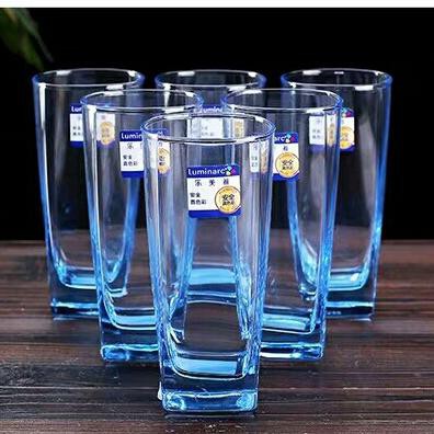 1 SET ISI 6 PCS LUMINARC STERLING BLUE/GELAS LUMINARC/GELAS KACA/GELAS