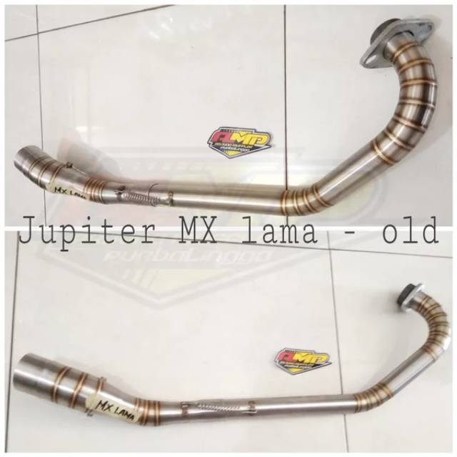 Pipa leher knalpot stainless pnp Jupiter MX Lama - Old
