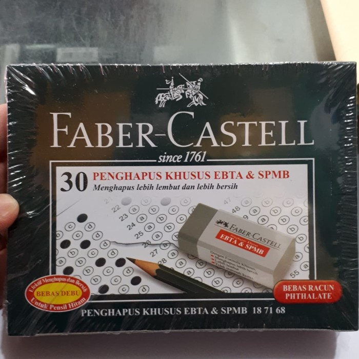

Penghapus EBTA/UAN Faber castell promo