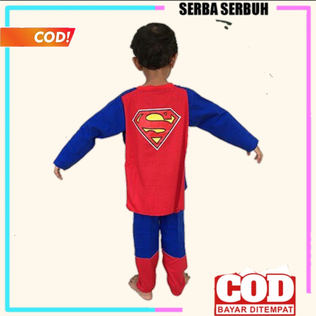 baju superman anak baju anak superman baju supermen anak baju superman anak sayap baju anak laki 253