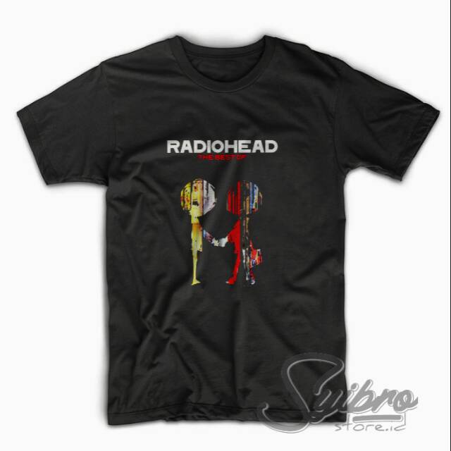 KAOS RADIOHEAD | RADIOHEAD TSHIRT | TSHIRT RADIOHEAD | KAOS BAND | KAOS MUSIK