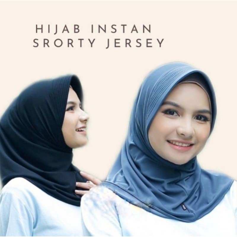 jilbab volly sport olahraga / hijab instan sport