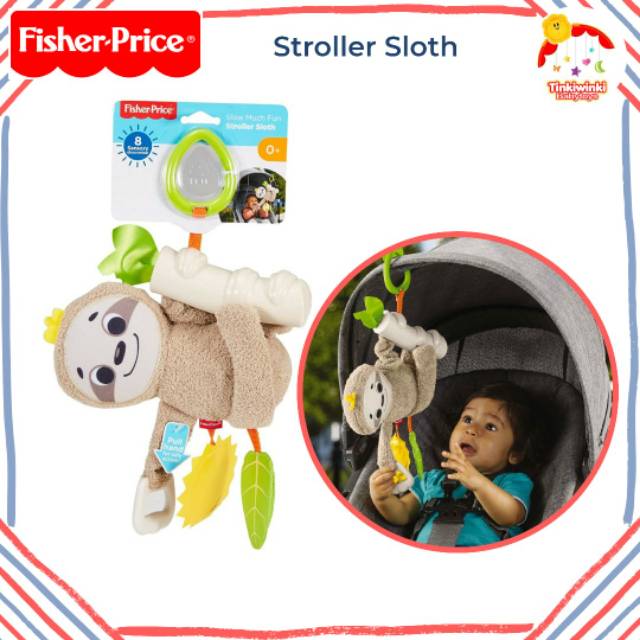 fisher price stroller sloth