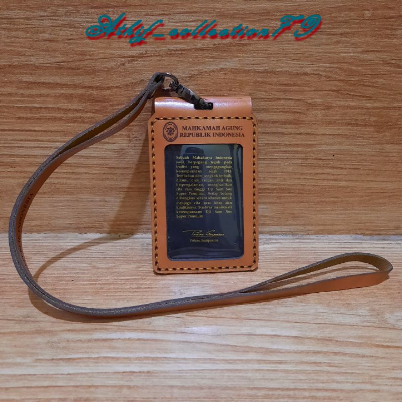 

Tempat Id Card Kulit Asli Mahkamah Agung MA Lipat Gantungan ID Card Kulit Asli MA Mahkamah Agung