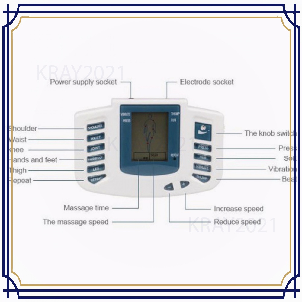 Alat Akupuntur Elektronik Pulse Meridian Instrument - HL539