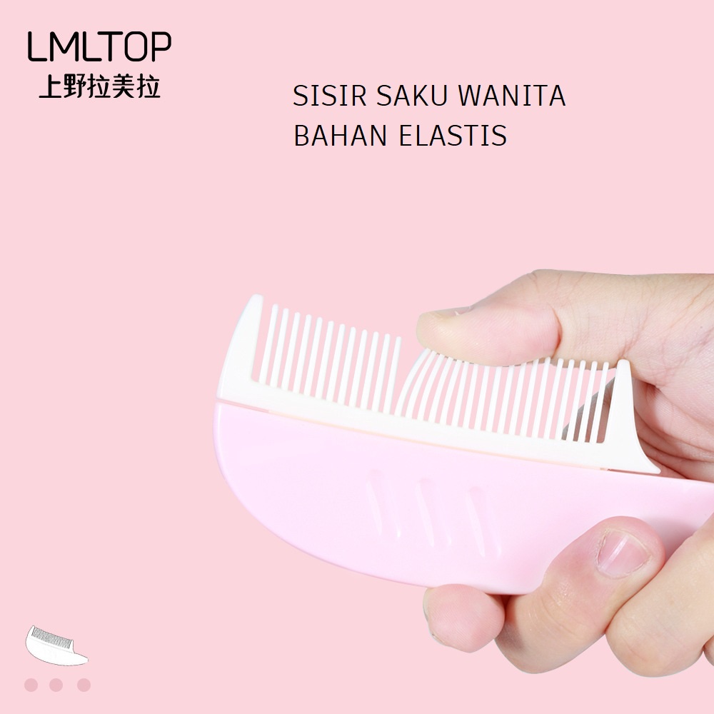 SISIR WANITA PREMIUM TAHAN LAMA SISIR PASTEL LUCU BAHAN TEBAL MUDAH DI BAWA