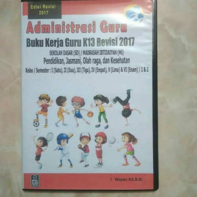 Jual CD Rpp tingkat SD kls lV&V smester 1-2 mapel PJOK