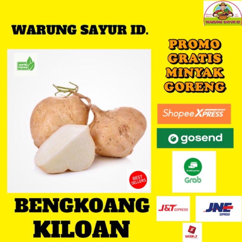 

WARUNG SAYUR | BENGKOANG 500 GRAM | BUAH SEGAR | BUAH ONLINE