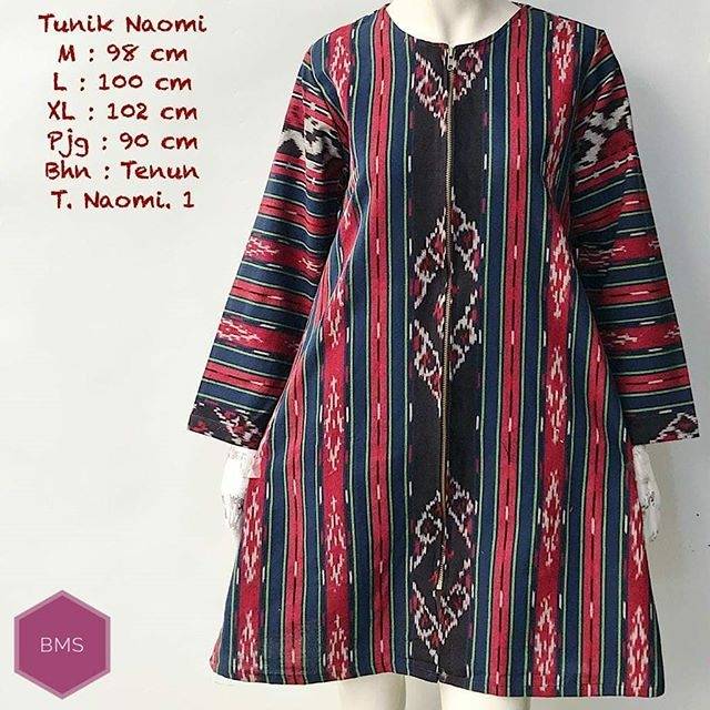 Tunik batik | tunik batik tenun | tunik kain tenun | tunik tenun solo | tenun