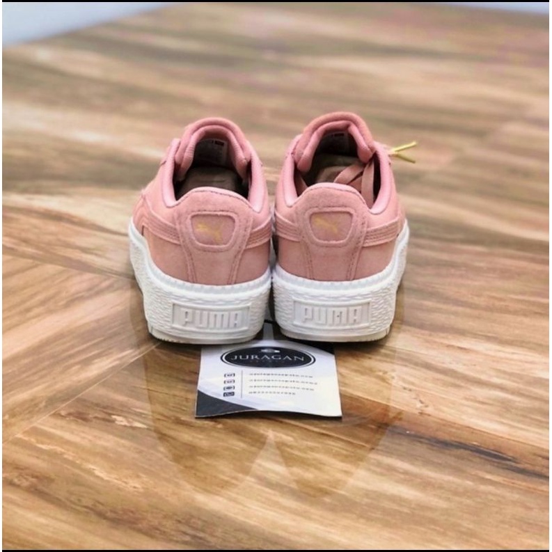 Puma Suede Platform Trace &quot;Peach Beige&quot;