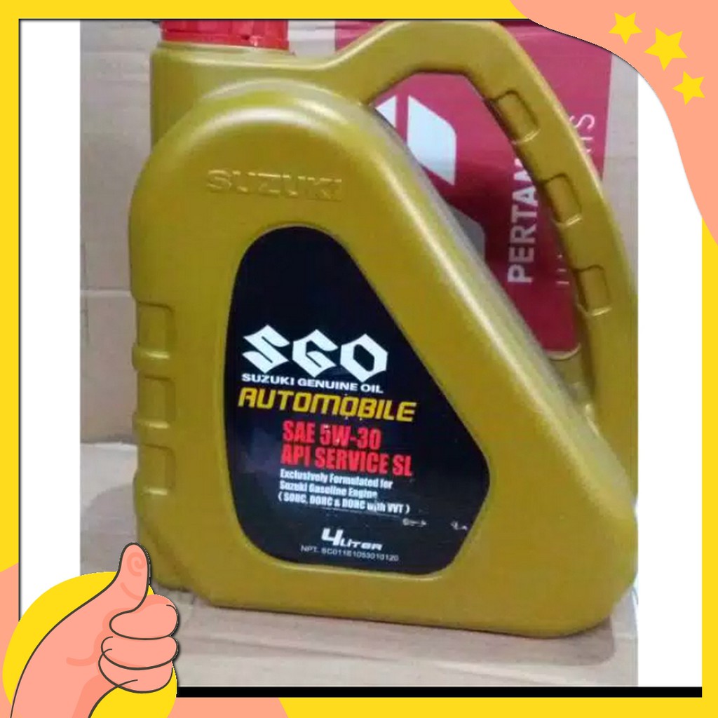Oli Sgo Mobil Suzuki Genuine Oil Asli