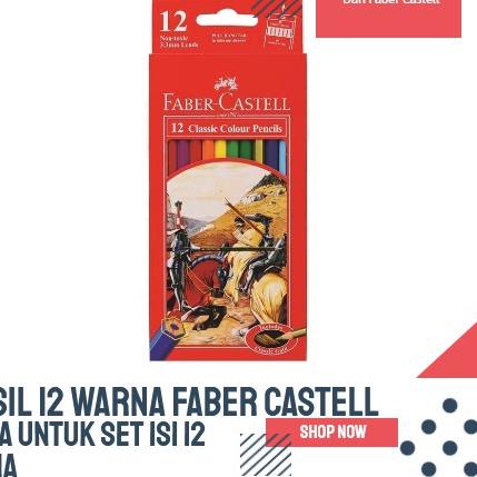 

ス PENSIL WARNA FABER CASTEL ISI 12 PANJANG Trendy