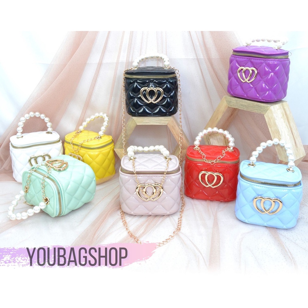 PALING MURAH!!! Tas Selempang Wanita / Tas Tabung / Tas Jelly IMPORT / Bag Fahion A8074-1