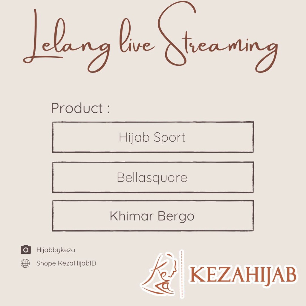 CO PEMENANG LELANG LIVE By KEZAHIJAB