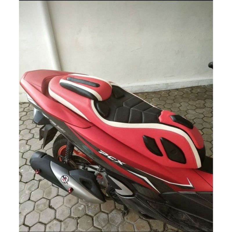 Jok custom Pcx 160 Pcx 150 ORI Bahan Mbtech Modifikasi