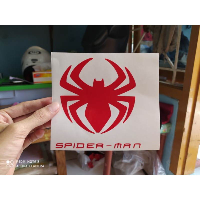 

Stiker 83 cutting distro custom spiderman