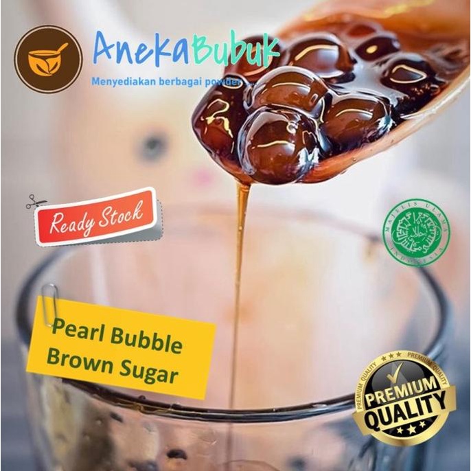 

Cuci Gudang Awal Tahun Pearl Bubble Brown Sugar 1kg - Boba rasa Gula Aren Cuci Gudang Awal Tahun