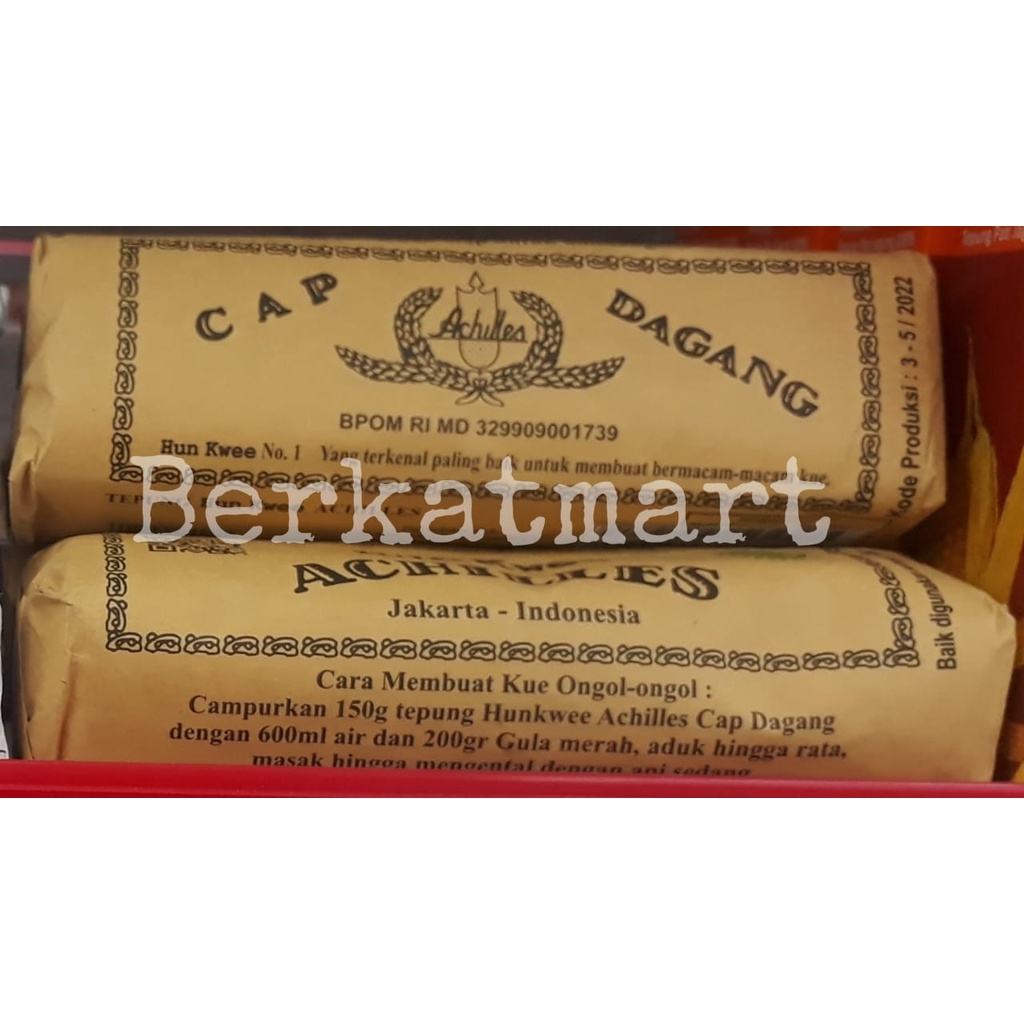 Tepung Hun Kwee Achilles Cap Dagang Hun Kwe 150 gr