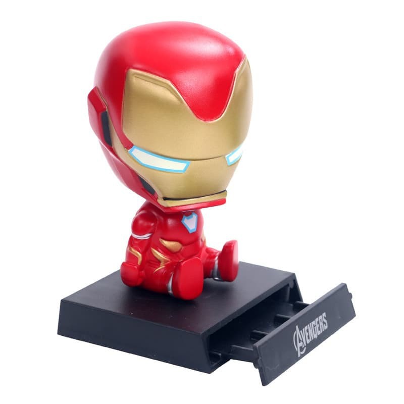 Pajangan Dashboard Mobil Bobble Head Ironman Avenger