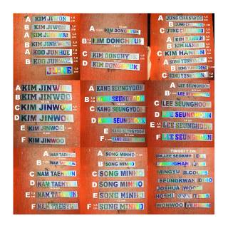 READY STOCK stiker hologram kpop  murah meriah Shopee 