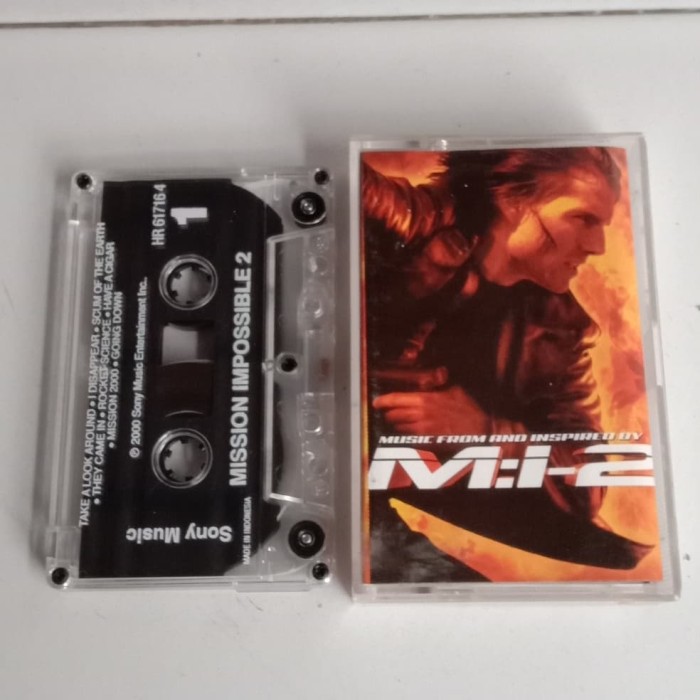 Mission: Impossible 2 (Original Soundtrack) ORIGINAL KASET Tori Amos Limp Bizkit Metallica